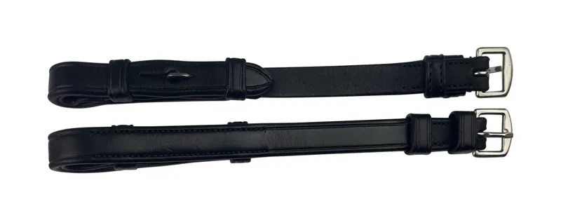 Cameo Ecorider Cheek Pieces 5/8 Inches in Black